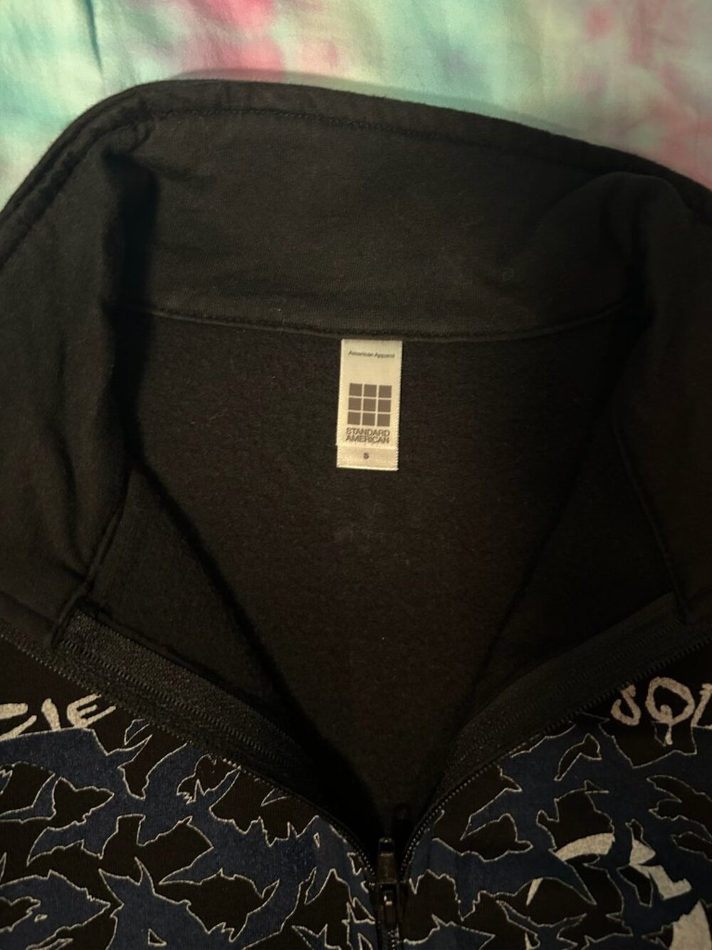 Circle Takes the Square Zip up Sweatshirt, Men's size small - Picture 5 of 5